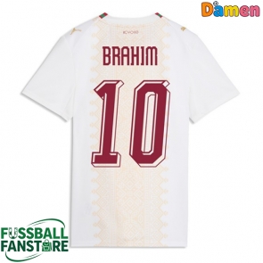 Marokko Brahim Diaz #10 Replik Auswärtstrikot Damen WM 2026 Kurzarm